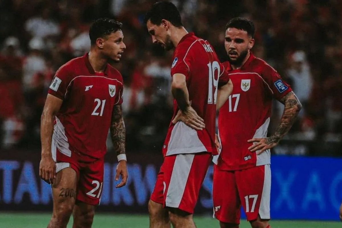 Indonesia gagal lolos ke Piala Dunia 2026 setelah takluk 0-1 dari Irak